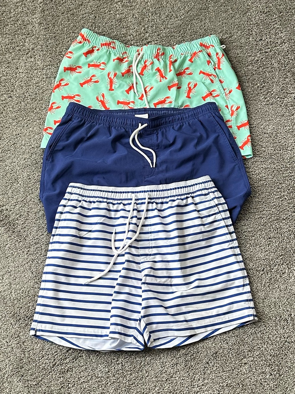 Lot of 3 MeUndies Swim Trunks